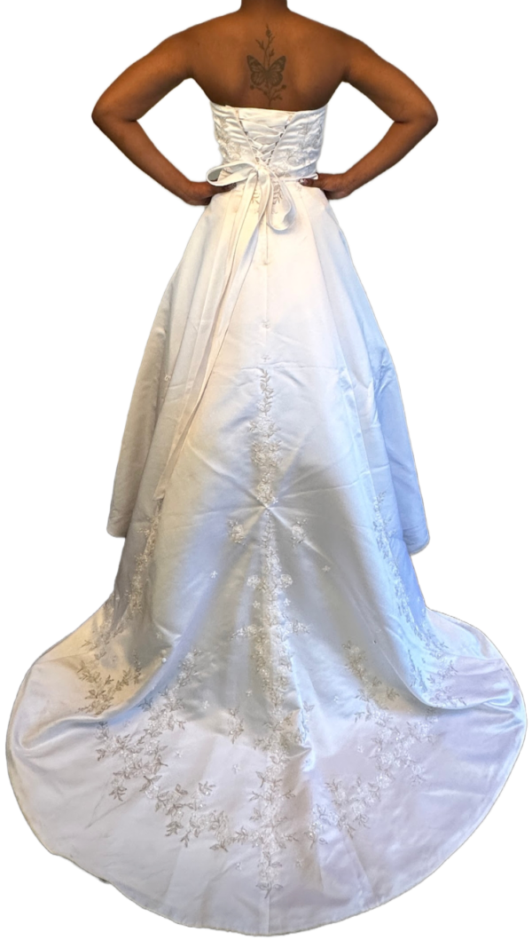 Satin Floral Size 6 - Image 2